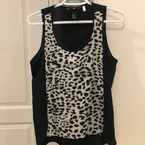 Black and White Tank